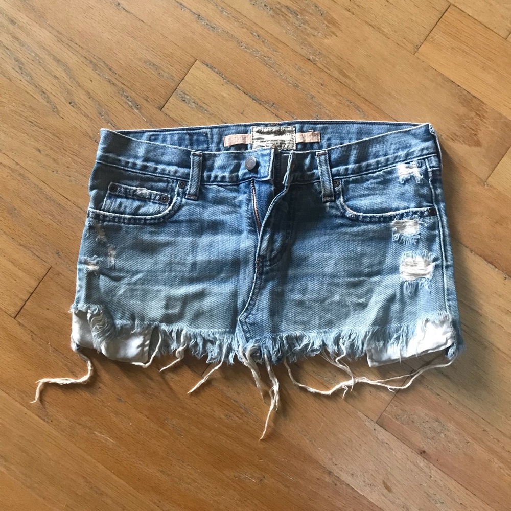 Abercrombie & Fitch Jean skirt